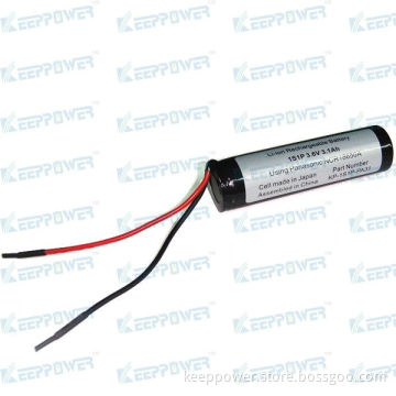 1S1P - KeepPower 3100mah protected 3.7v lithium ion battery pack